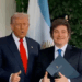 Trump recibió a Milei en la Casa Blanca y advirtió: “Si pierde las elecciones no seremos generosos”