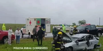 Tragedia en Corrientes: un bebé murió tras despiste en Ruta Nacional 14