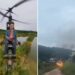 Influencer estrelló un helicóptero ultraligero y grabó su muerte