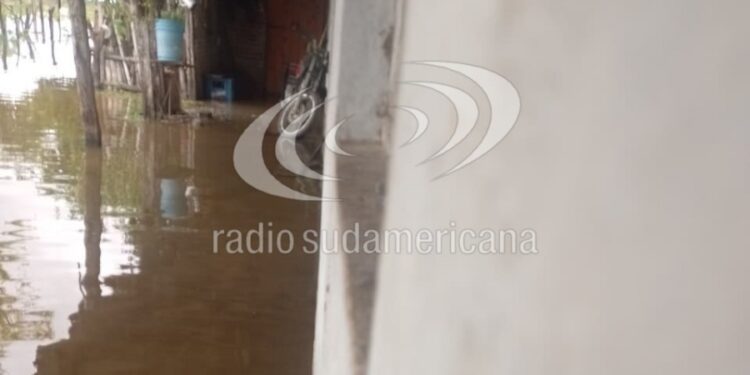 Casas, escuelas y capillas bajo agua en San Luis: mirá las imágenes