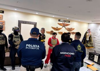 En medio de un importante operativo de seguridad, Matías Ozorio llegó a la Argentina