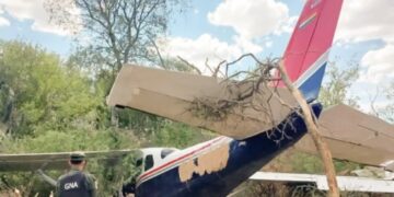 Se estrelló una avioneta narco con matrícula de Bolivia en un campo de Salta