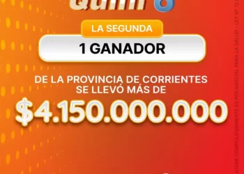 Un correntino ganó más de $4 mil millones en el Quini 6