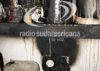 Incendio por corto circuito en una vivienda de la localidad de Goya