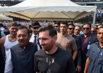 De la euforia al caos: la visita de Messi a la India terminó en disturbios
