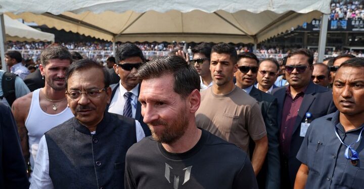De la euforia al caos: la visita de Messi a la India terminó en disturbios
