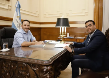 Juan Pablo Valdés avanzó en una agenda de trabajo con intendentes del interior provincial