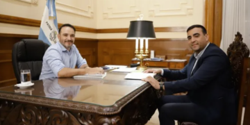 Juan Pablo Valdés avanzó en una agenda de trabajo con intendentes del interior provincial
