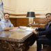 Juan Pablo Valdés avanzó en una agenda de trabajo con intendentes del interior provincial