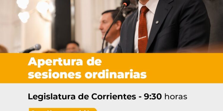 El gobernador Juan Pablo Valdés dará su primer discurso ante la Asamblea Legislativa en una Apertura de sesiones ordinarias