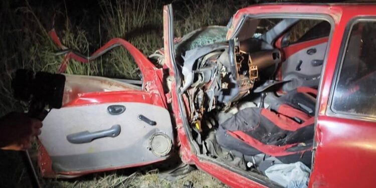 Tragedia en Ruta 126: dos muertos y un herido grave tras un violento accidente en Sauce