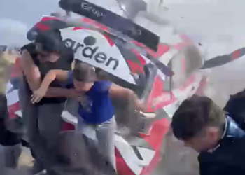 Un espectador murió en un impactante accidente en el Rally Sudamericano