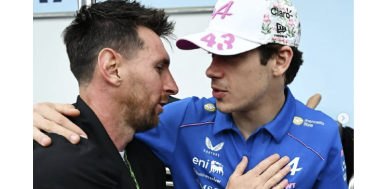 “Sos mi ídolo”: el emotivo encuentro de Franco Colapinto con Lionel Messi en Miami