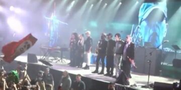 Video: así fue el emotivo homenaje de Los Fundamentalistas del Aire Acondicionado para el Indio Solari