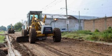Esquina: Continúan los trabajos de mejora vial sobre calle Antártida Argentina