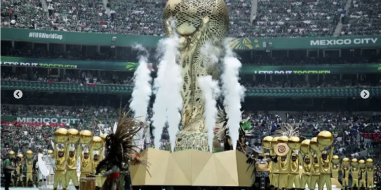 El Mundial 2026 se inauguró con una breve y colorida fiesta en el Estadio Azteca de México