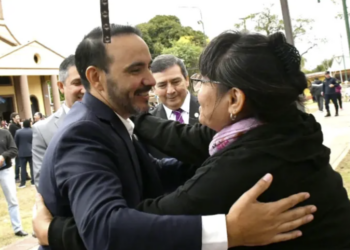 Valdés acompañó a la comunidad de Mburucuyá en su fiesta patronal por San Antonio de Padua