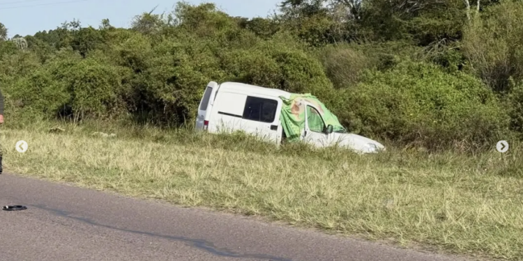 Tragedia en ruta 27: dos muertos tras un choque frontal entre dos vehículos