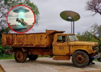 Exhiben el camión del caso Meneses: símbolo del supuesto hecho de abducción extraterrestre en Corrientes