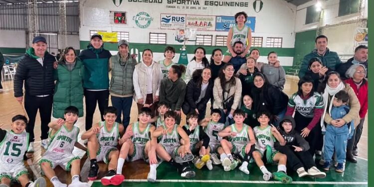 Sportiva se quedó con el triangular y clasificó a una nueva Final Four del Prefederal U13