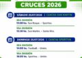 Futbol local: ¡Se vienen los cruces del Torneo 2026!