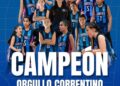 Cuatro jugadoras de Sportiva se consagraron campeonas argentinas con la Selección de Corrientes