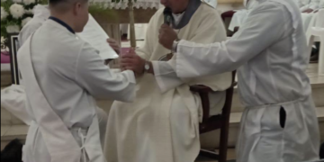 Esquina celebró la ordenación sacerdotal del diácono Guillermo Cañete