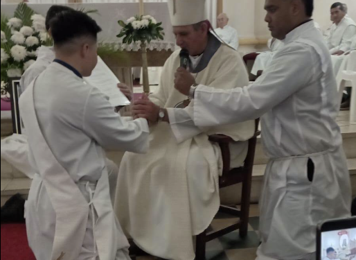 Esquina celebró la ordenación sacerdotal del diácono Guillermo Cañete